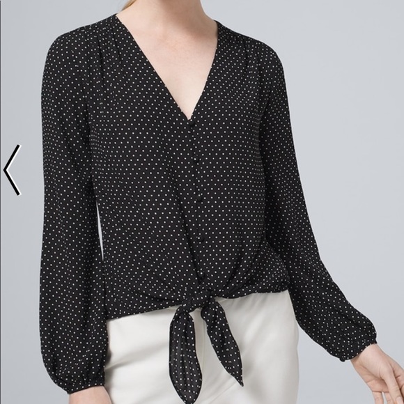 Polka dot blouse - Picture 2 of 3